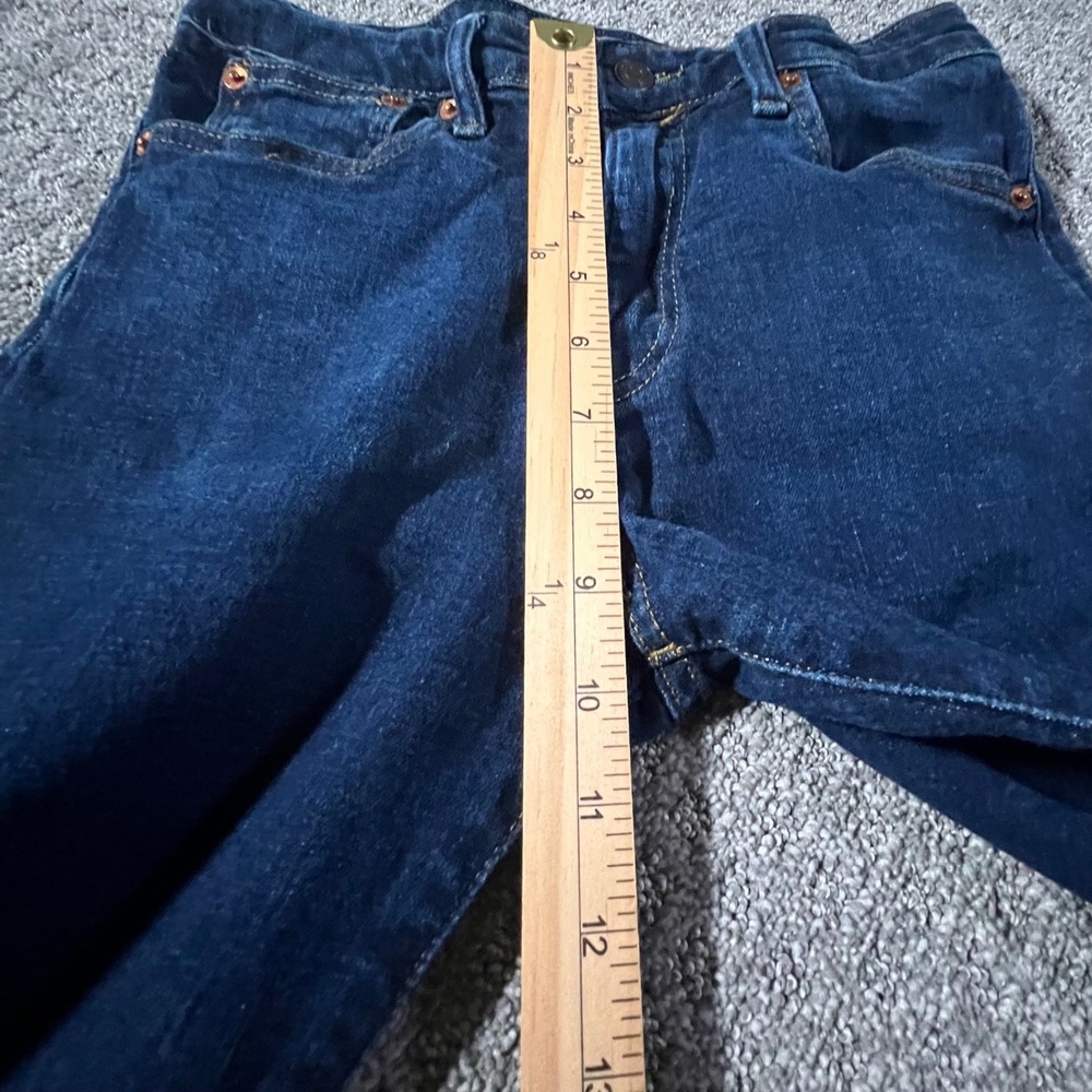 Polo Ralph Lauren Jeans Kids 16 Dark Blue Slim Fit Authentic Dungarees Denim - Picture 11 of 11